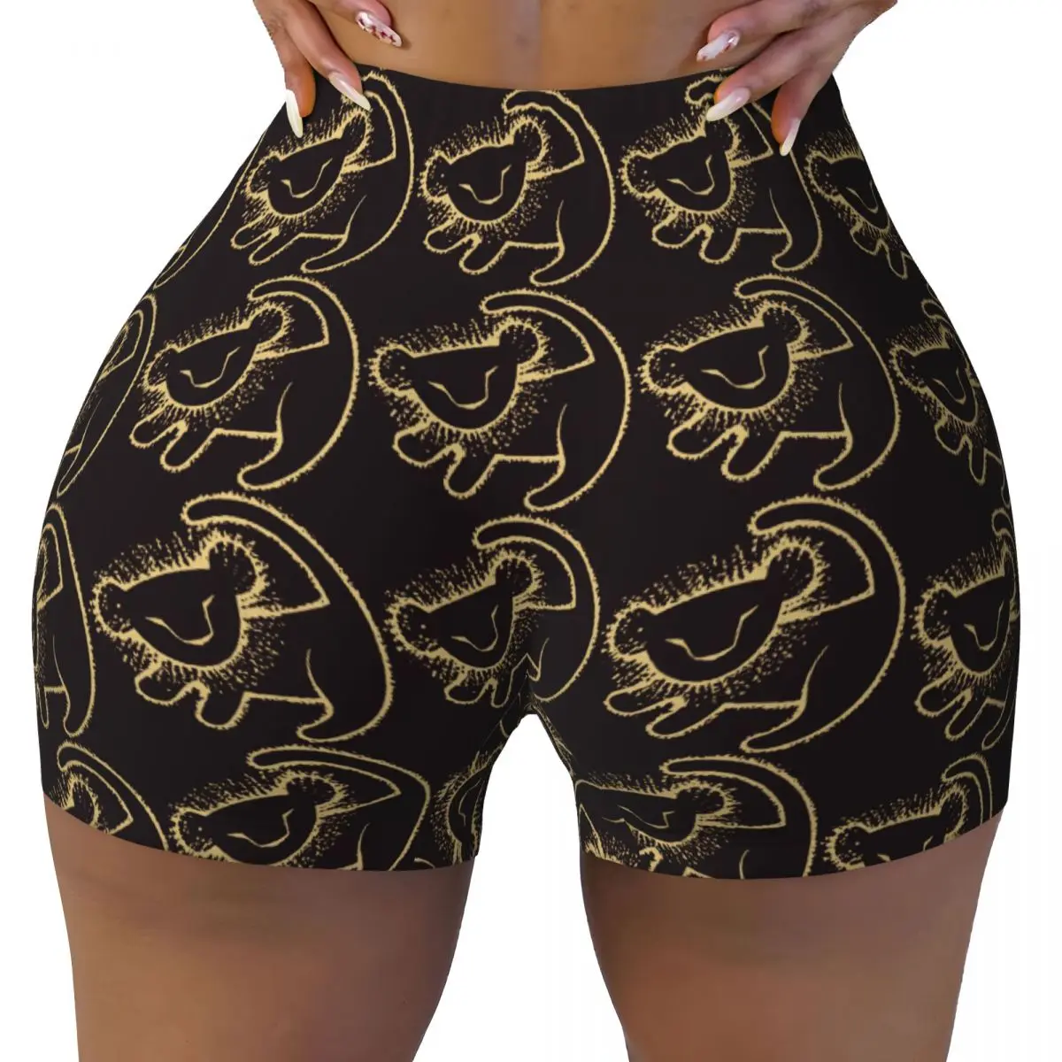 Ladies Yoga Tight Shorts Lion King Shorts Simba Gold Cave Painting Volleyball Biker Gym Leggings
Ladies Yoga Tight Shorts Lion King Shorts Simba Gold Cave Painting Volleyball Biker Gym Leggings
