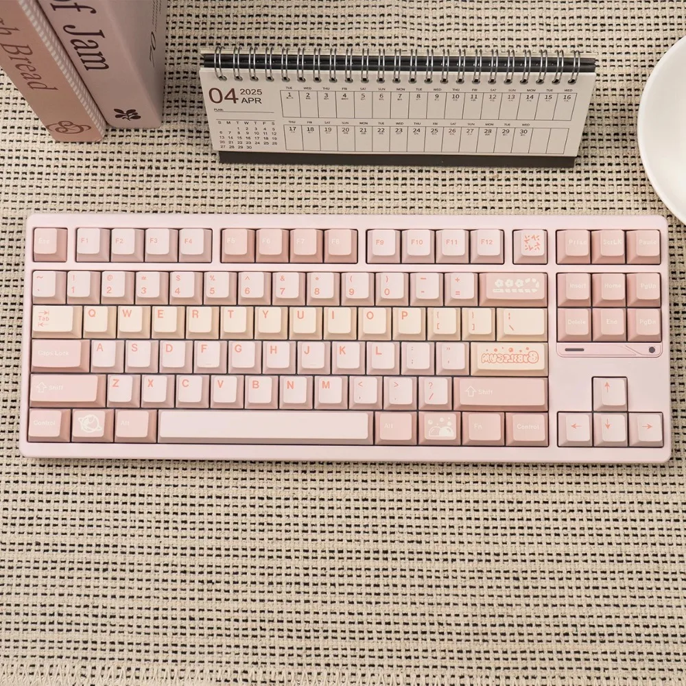 JTK Bubblegum Keycap Set 151key PBT Custom Cute Light Pink Girl Keyboard Cap Cherry Profile KeyCap for Mechanical Keyboard Gift
JTK Bubblegum Keycap Set 151key PBT Custom Cute Light Pink Girl Keyboard Cap Cherry Profile KeyCap for Mechanical Keyboard Gift