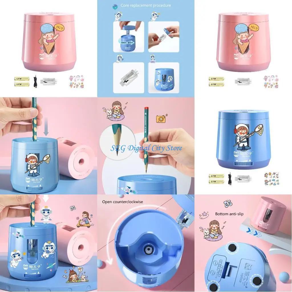 U75B Small Kids Pencil Sharpener School/Office USB/Battery Powered Pencil Sharpeners
U75B Small Kids Pencil Sharpener School/Office USB/Battery Powered Pencil Sharpeners