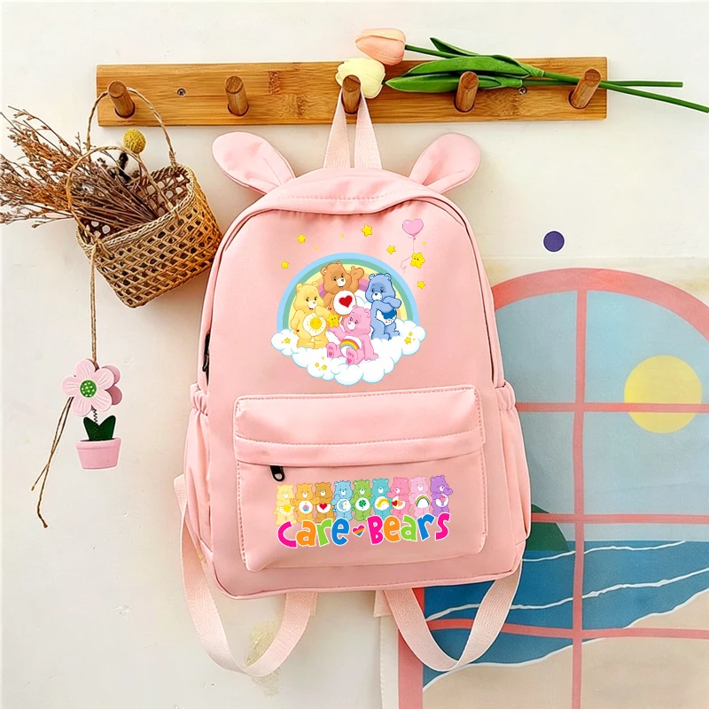 Anime Care Bears Backpacks New Student Cute School Bags Girls Boys Outdoor Sports Rucksack Fashion Travel Knapsack Women Gift
Anime Care Bears Backpacks New Student Cute School Bags Girls Boys Outdoor Sports Rucksack Fashion Travel Knapsack Women Gift