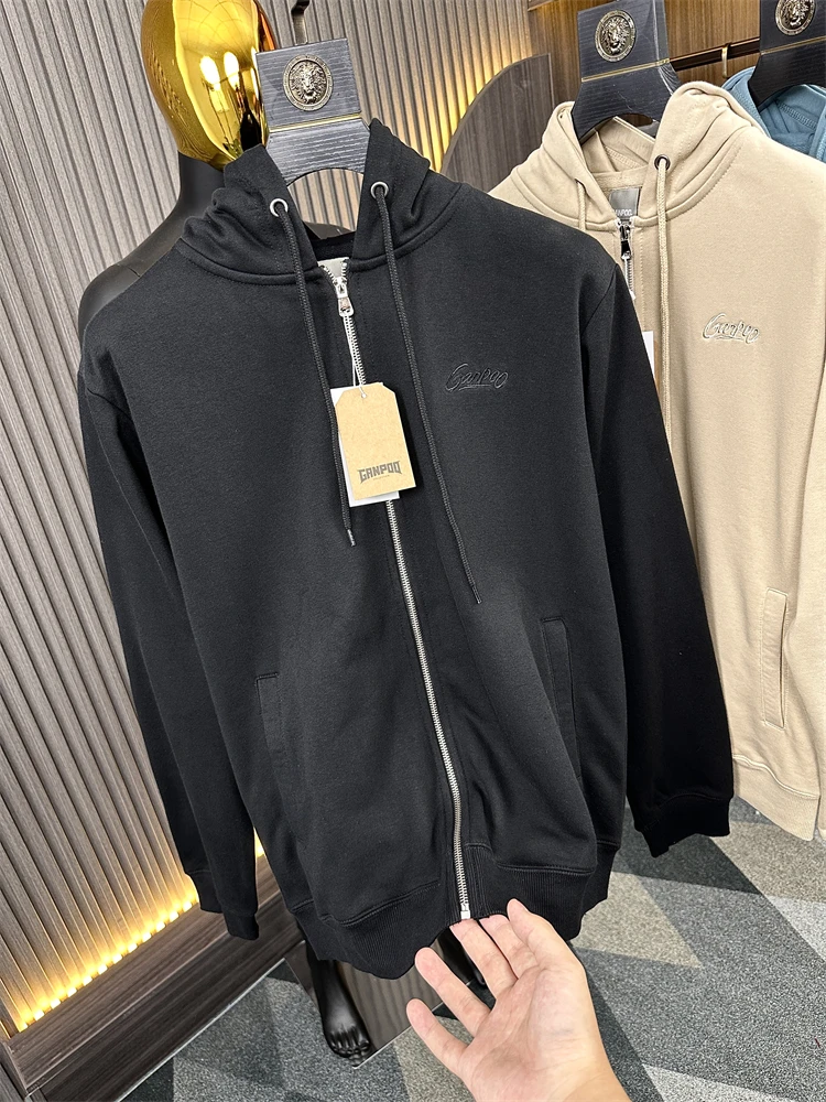Fashionable Men's Hoodie Jacket Autumn Season Regular Sleeve Length Pure Color Zipper Closure Loose Fit Youth Popular Style
Fashionable Men's Hoodie Jacket Autumn Season Regular Sleeve Length Pure Color Zipper Closure Loose Fit Youth Popular Style