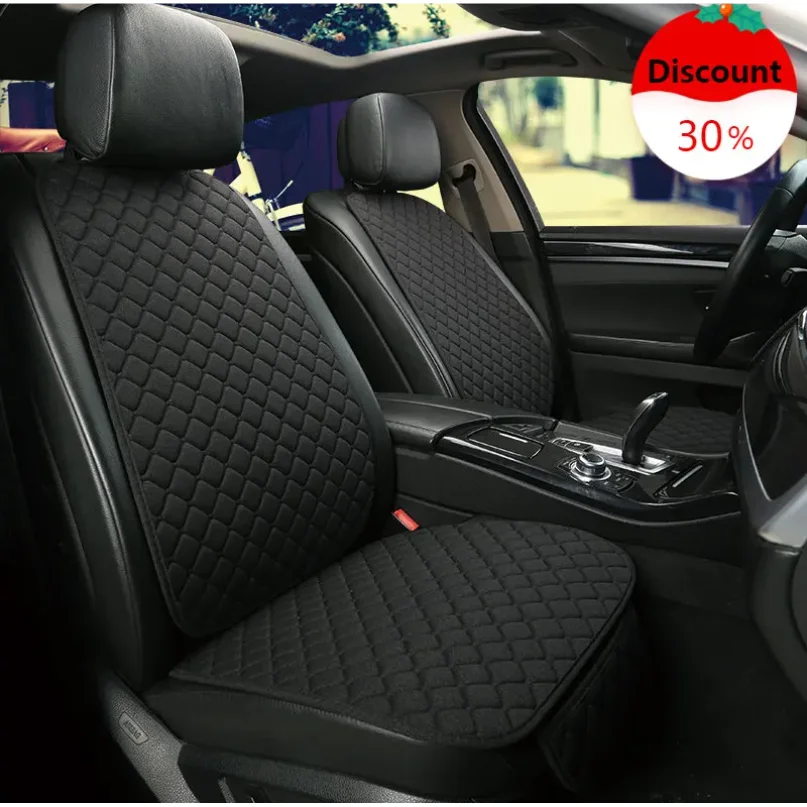 Universal Car Seat Cover, Linen Material, Summer Cool Breathable Cushion, For Sedan, SUV, Pickup, Car Interior Accessories
Universal Car Seat Cover, Linen Material, Summer Cool Breathable Cushion, For Sedan, SUV, Pickup, Car Interior Accessories