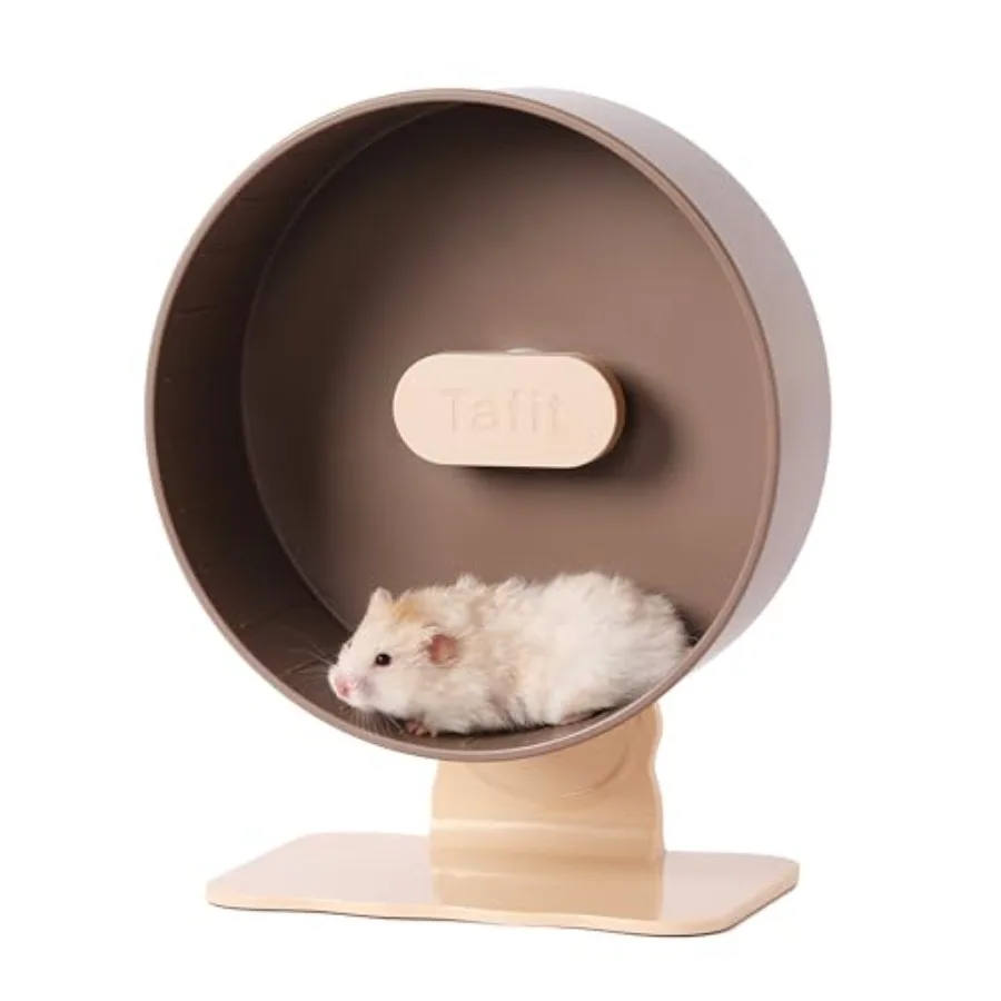 Quiet Hamster Wheel 10.2 Inch Dual-Bearings Silent Small Animals Running Exercise Wheel Height Adjustable for Syrian Hamsters G
Quiet Hamster Wheel 10.2 Inch Dual-Bearings Silent Small Animals Running Exercise Wheel Height Adjustable for Syrian Hamsters G