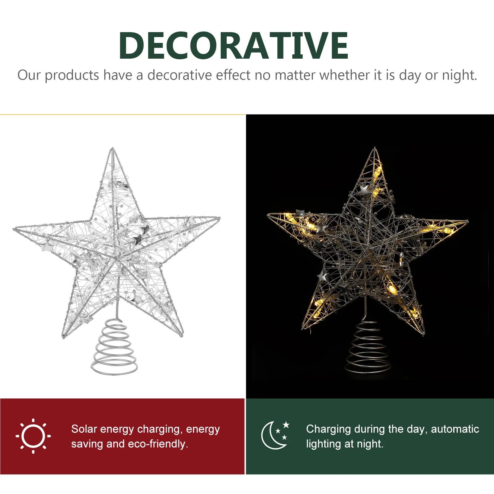 1Pcs Luminous Tree Topper Star Christmas Adornment for Festive Home and Party Decoration Luminous Tree Topper Treetop Decor
1Pcs Luminous Tree Topper Star Christmas Adornment for Festive Home and Party Decoration Luminous Tree Topper Treetop Decor