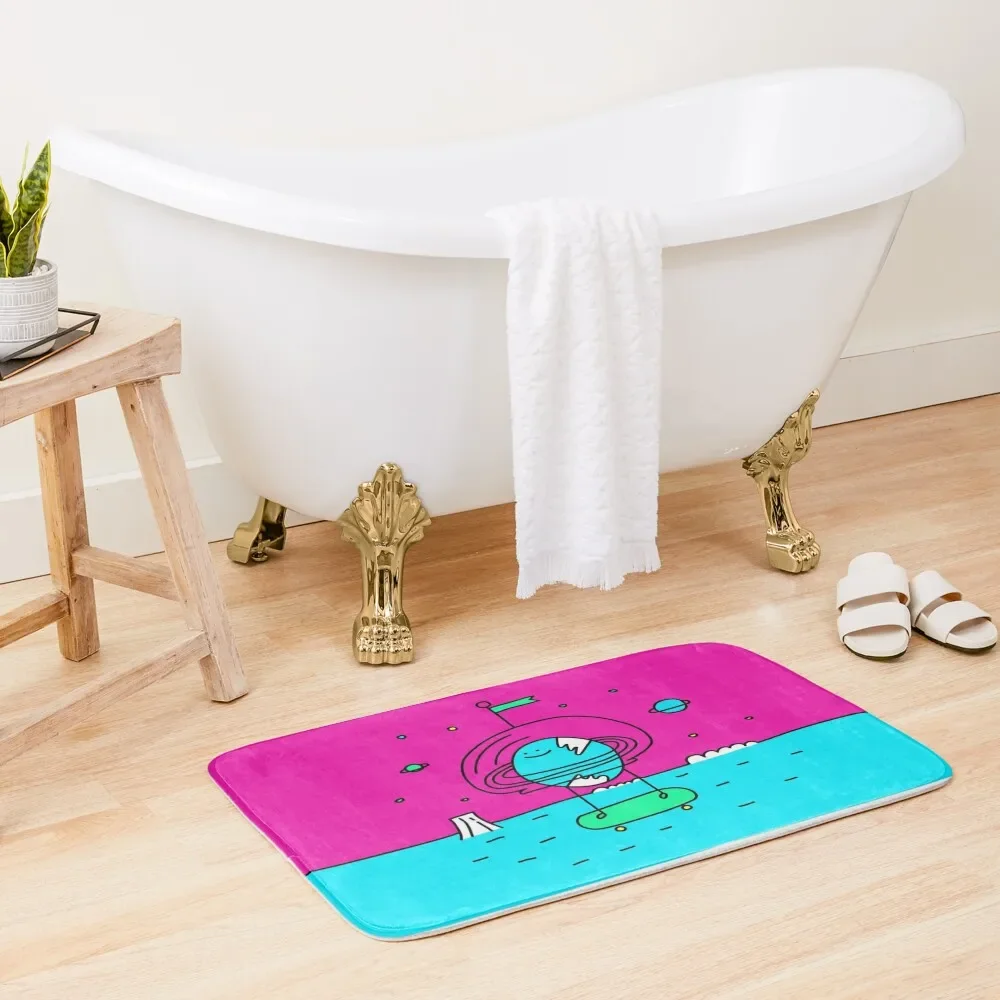 Surreal Planet - Mr Beaker Bath Mat Bathroom Absorbent Quick Dry Toilet Carpet Bathroom Accessories Sets Mat 
Surreal Planet - Mr Beaker Bath Mat Bathroom Absorbent Quick Dry Toilet Carpet Bathroom Accessories Sets Mat