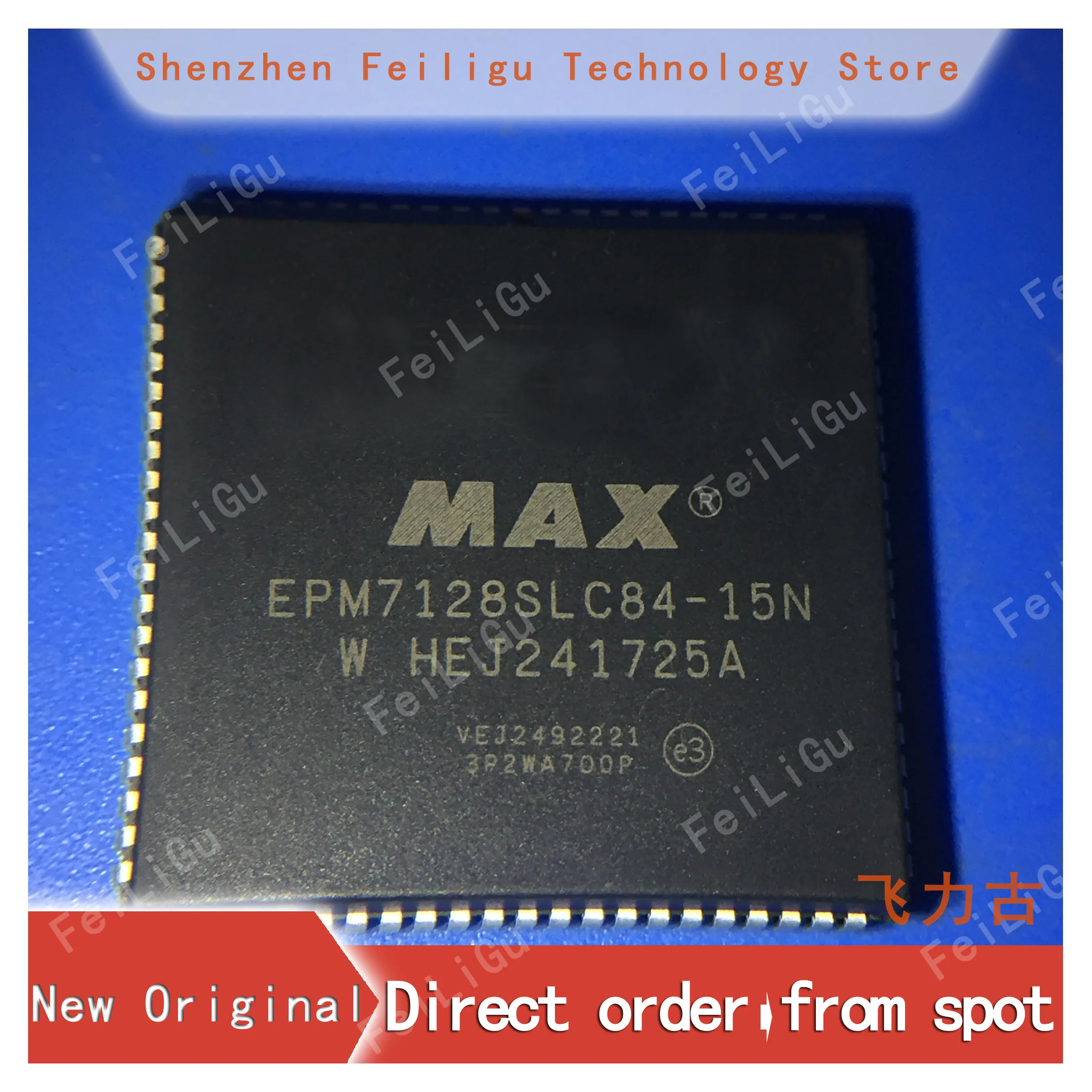1/10/30Pieces 100% New Original New EPM7128SLC84-15N EPM7128SLC84 Package:PLCC84 Complex Programmable Logic Device CPLD Chip
1/10/30Pieces 100% New Original New EPM7128SLC84-15N EPM7128SLC84 Package:PLCC84 Complex Programmable Logic Device CPLD Chip