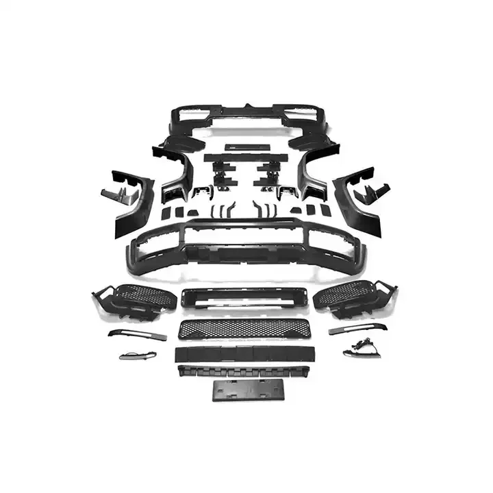 Car Body Accessories 2019 BRS Style Front Lip Rear Diffuser Side Skirt Vents Spoiler Body Kit For BENZ W463 2019-2022
Car Body Accessories 2019 BRS Style Front Lip Rear Diffuser Side Skirt Vents Spoiler Body Kit For BENZ W463 2019-2022