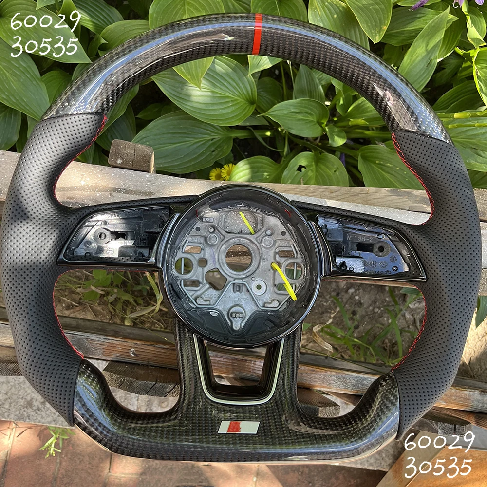 Real carbon fiber Steering wheel FOR AUDI A3L 8Y 2020-2025 new Color customization With frame
Real carbon fiber Steering wheel FOR AUDI A3L 8Y 2020-2025 new Color customization With frame