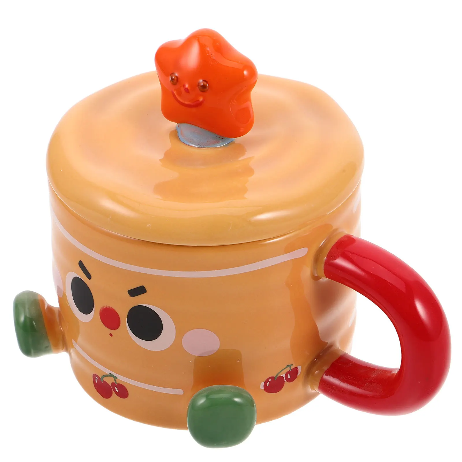 Cute Ceramic Water Cup Lid Kawaii Coffee Mug Tea Cup Novelty Breakfast Mug Hot Drinks Travel Office Gift Ceramic
Cute Ceramic Water Cup Lid Kawaii Coffee Mug Tea Cup Novelty Breakfast Mug Hot Drinks Travel Office Gift Ceramic
