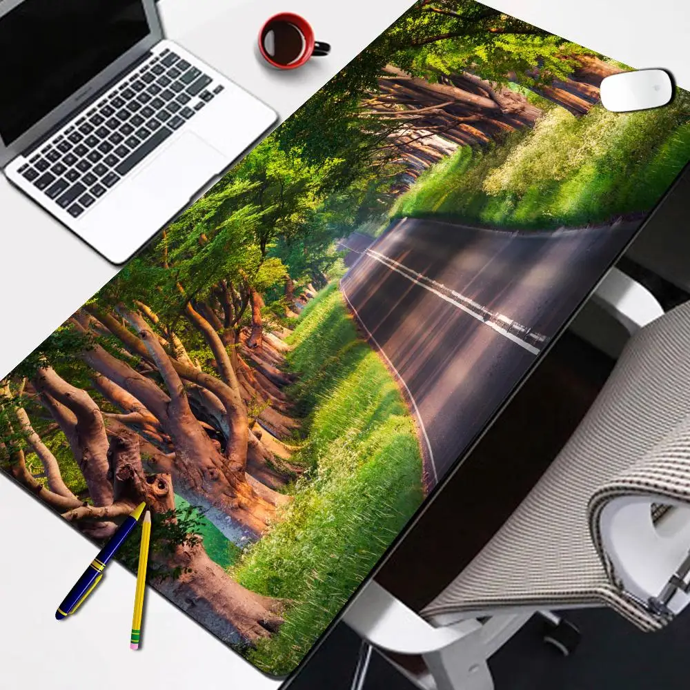 Green Eye-protecting Mouse Pad Large Desk Mat Enchanting Forest Path Big Long PC Gamer Mousepad XXL HD Prinintg Mice Mat
Green Eye-protecting Mouse Pad Large Desk Mat Enchanting Forest Path Big Long PC Gamer Mousepad XXL HD Prinintg Mice Mat