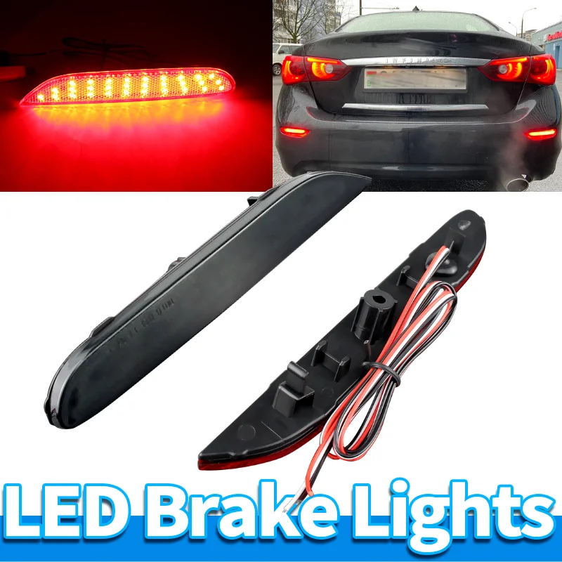 2 шт. светодиодные лампы заднего бампера для Infiniti JX35 QX30 QX60 QX56 QX80 Sport Utility 4-Door Q50 Sedan 4-Door 2013-2017 26560J90A
2 шт. светодиодные лампы заднего бампера для Infiniti JX35 QX30 QX60 QX56 QX80 Sport Utility 4-Door Q50 Sedan 4-Door 2013-2017 26560J90A