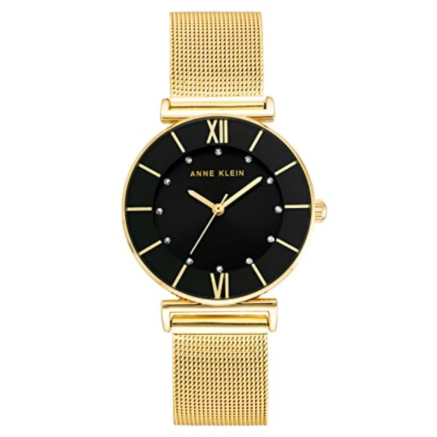Women's Glitter Accented Mesh Bracelet Watch
Women's Glitter Accented Mesh Bracelet Watch