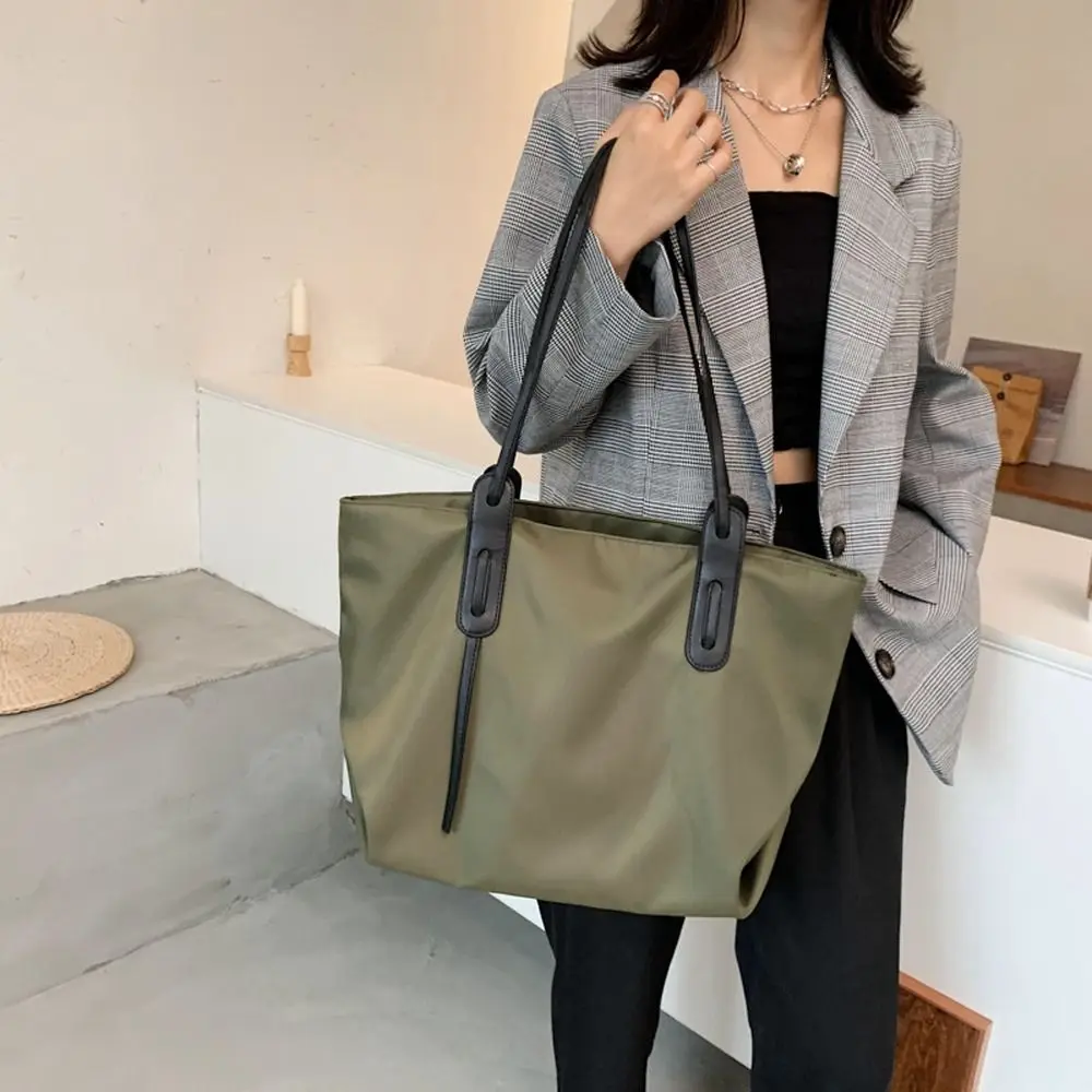 Ins Oxford Cloth Shoulder Bag Large Capacity Women's Bags Work Tote Bag Girls
Ins Oxford Cloth Shoulder Bag Large Capacity Women's Bags Work Tote Bag Girls