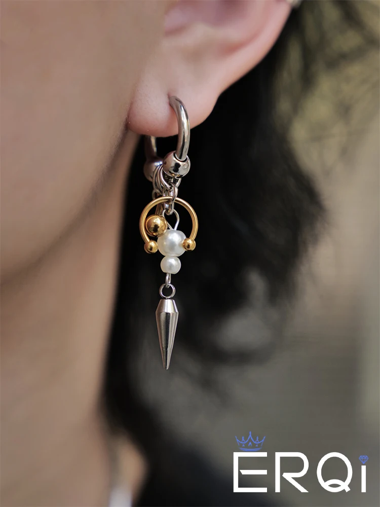 2024 New Pearl Conical Tassel Earrings New Gothic For Men And Women Copper Alloy Jewelry Party Gifts
2024 New Pearl Conical Tassel Earrings New Gothic For Men And Women Copper Alloy Jewelry Party Gifts