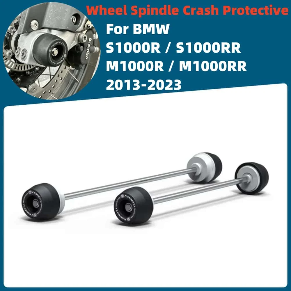 For BMW S1000R S1000RR M1000RR 2013-2023 / S1000XR 2020-2023 Rear Front Axle Fork Crash Slider Motorcycle Wheel Protector For
For BMW S1000R S1000RR M1000RR 2013-2023 / S1000XR 2020-2023 Rear Front Axle Fork Crash Slider Motorcycle Wheel Protector For
