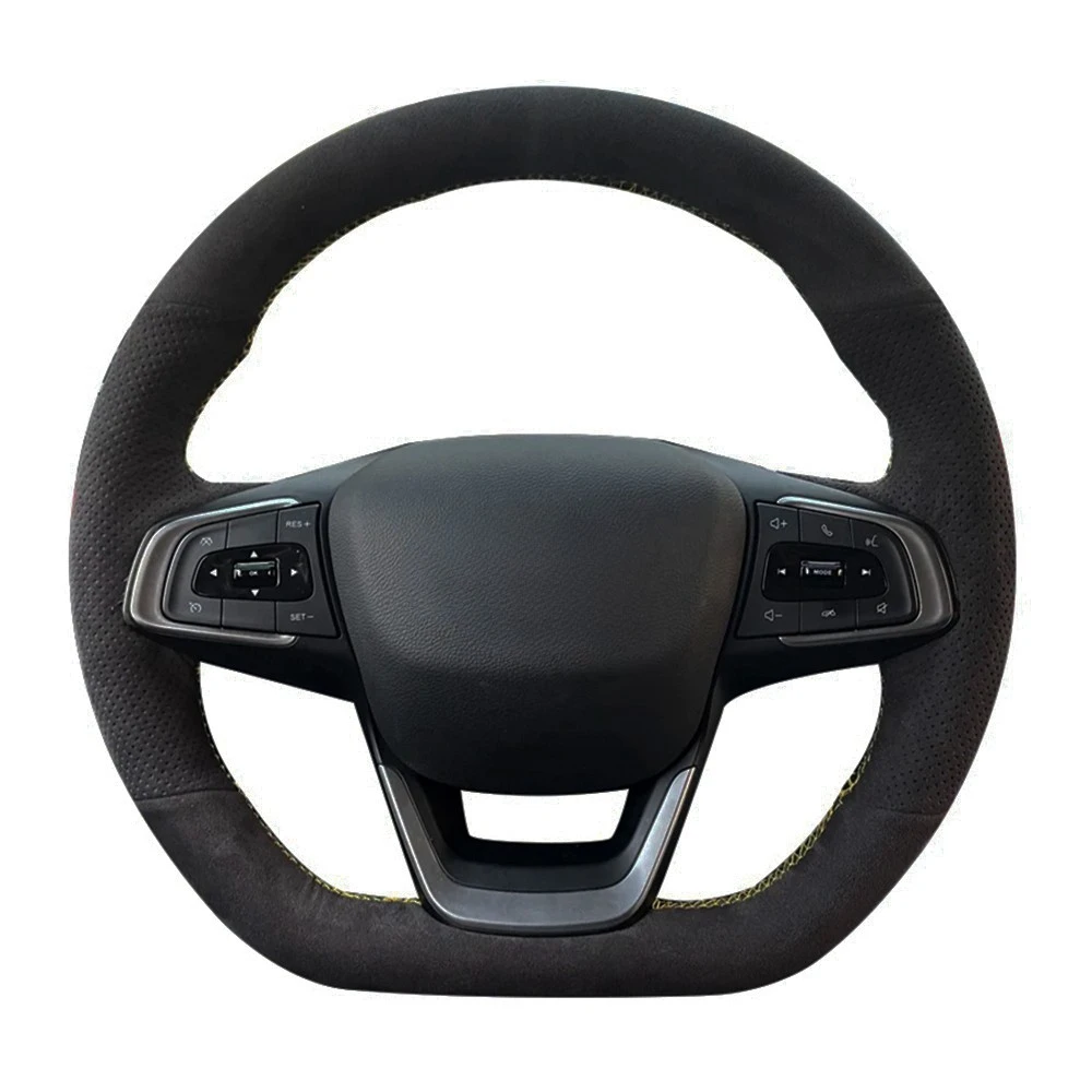 Customized Braid Car Steering Wheel Cover Hand Sewing Anti-Slip Suede Leather For Chery Tiggo 8 2018-2021 Car Accessories
Customized Braid Car Steering Wheel Cover Hand Sewing Anti-Slip Suede Leather For Chery Tiggo 8 2018-2021 Car Accessories