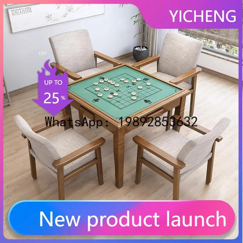 Hys solid wood hand-carved mahjong table - suitable for home, dining, and nursing home use
Hys solid wood hand-carved mahjong table - suitable for home, dining, and nursing home use