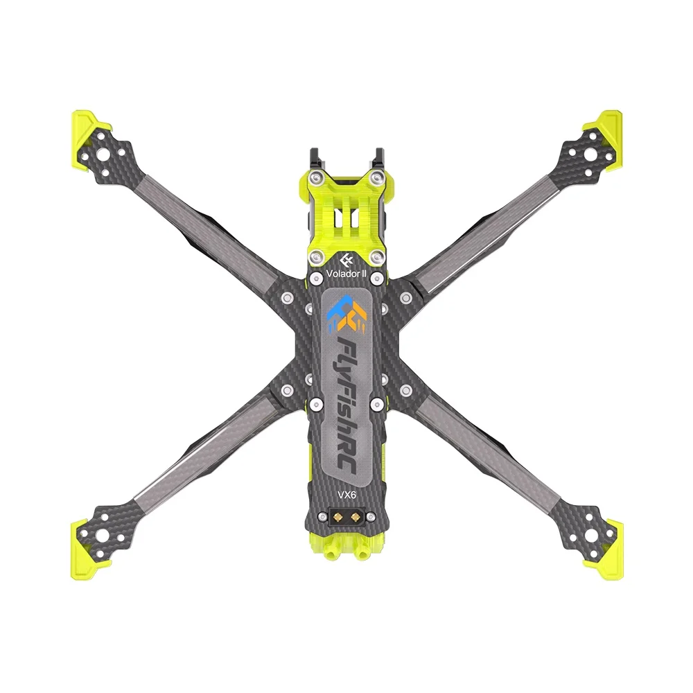 FlyFishRC Volador II VX6 Frame Kit T700 Carbon Fiber With 3D Print Parts For O4 Pro FPV Freestyle
FlyFishRC Volador II VX6 Frame Kit T700 Carbon Fiber With 3D Print Parts For O4 Pro FPV Freestyle