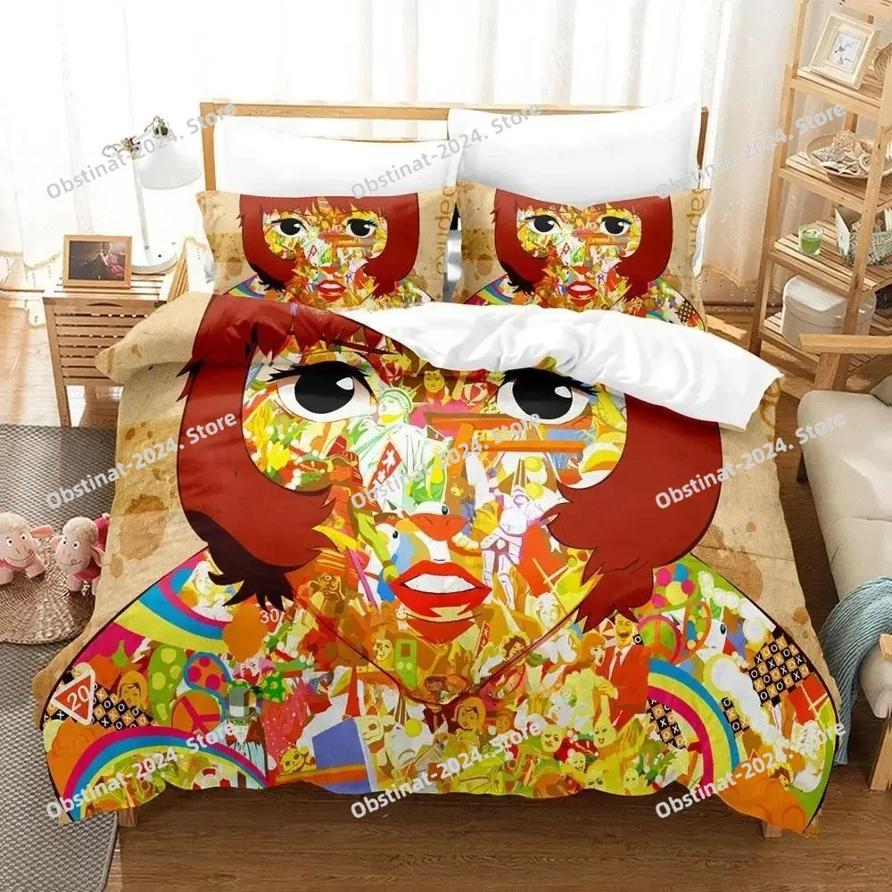 New Paprika Movie Bedding Set Single Twin Full Queen King Size Bed Set Adult Kid Bedroom Duvet cover Sets 3D Anime Bed Sheet Set
New Paprika Movie Bedding Set Single Twin Full Queen King Size Bed Set Adult Kid Bedroom Duvet cover Sets 3D Anime Bed Sheet Set