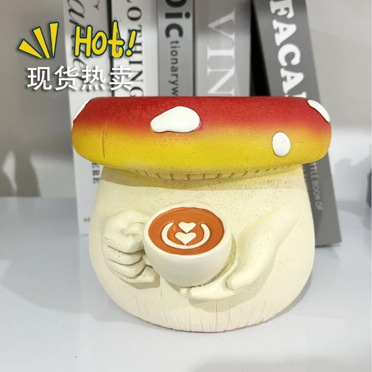 Nordic Style Colorful Resin Planter Set - Cute Mushroom & Coffee Cup Design for Home Office
Nordic Style Colorful Resin Planter Set - Cute Mushroom & Coffee Cup Design for Home Office