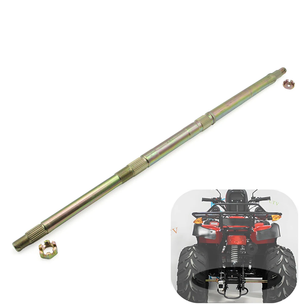 ATV 800mm/810mm Rear Axle For GY6 125cc 150cc Quad Go Kart UTV Buggy Electric 4-Wheeler Chinese Taotao
ATV 800mm/810mm Rear Axle For GY6 125cc 150cc Quad Go Kart UTV Buggy Electric 4-Wheeler Chinese Taotao