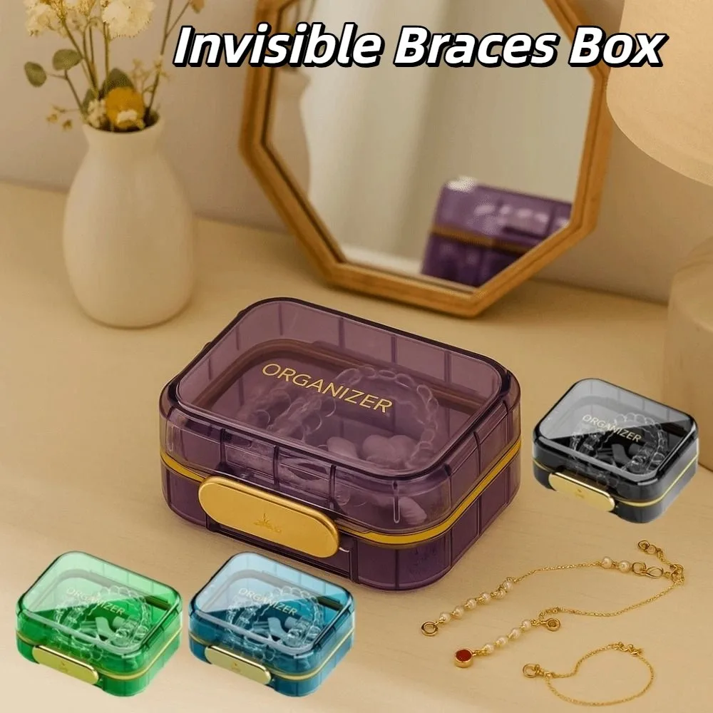 Transparent Invisible Braces Box Waterproof Large Capacity Denture Storage Case False Teeth Holder Portable
Transparent Invisible Braces Box Waterproof Large Capacity Denture Storage Case False Teeth Holder Portable
