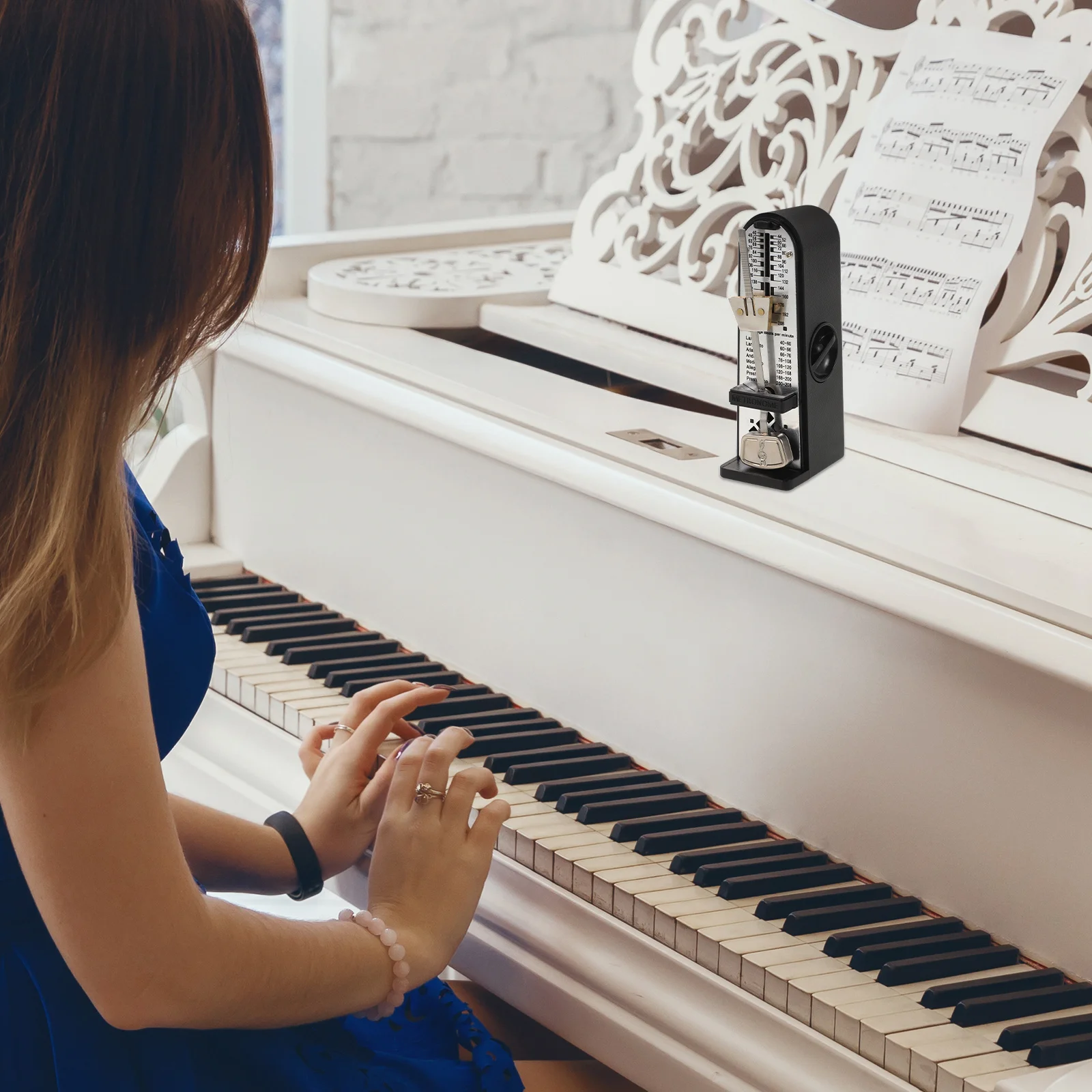 Metronome Portable Beat Tool For Piano Guitar Violin Drum Flute Musical Piano Metronomes Instruments Practice Tuner
Metronome Portable Beat Tool For Piano Guitar Violin Drum Flute Musical Piano Metronomes Instruments Practice Tuner