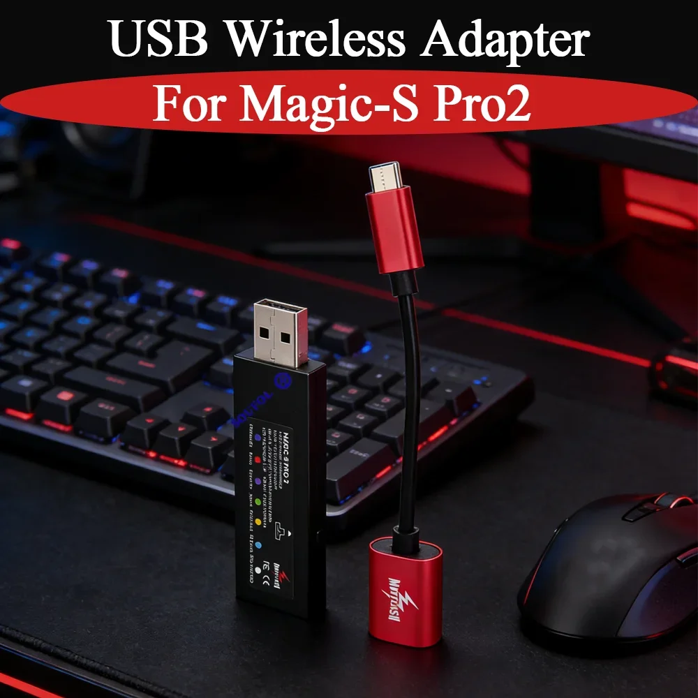 Новый адаптер MayFlash MAGIC-S PRO 2 USB для беспроводного Bluetooth-контроллера - для Switch/Fight Stick/JoyCon/PS4/Xbox
Новый адаптер MayFlash MAGIC-S PRO 2 USB для беспроводного Bluetooth-контроллера - для Switch/Fight Stick/JoyCon/PS4/Xbox