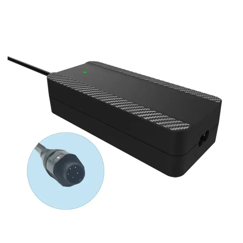 Charger 42 V 2A 85W 5-pin round for 36V batteries from Fischer, Phylion, Devron, Lifebike, Batavus, Sparta and more!
Charger 42 V 2A 85W 5-pin round for 36V batteries from Fischer, Phylion, Devron, Lifebike, Batavus, Sparta and more!