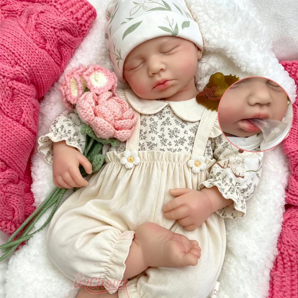 50cm Safe Non-Toxic Silicone Reborn Baby Doll Lovely Realistic Newborn Shape Flexible Limbs Perfect Play Toy for Girls
50cm Safe Non-Toxic Silicone Reborn Baby Doll Lovely Realistic Newborn Shape Flexible Limbs Perfect Play Toy for Girls