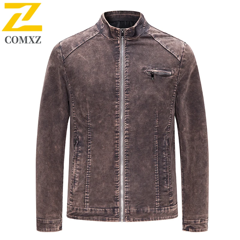 American Retro Denim Jacket Men's High-quality Slim Fit Washed Cotton Denim Coat 2025 Autumn Casual Solid Color Baseball Jacket
American Retro Denim Jacket Men's High-quality Slim Fit Washed Cotton Denim Coat 2025 Autumn Casual Solid Color Baseball Jacket