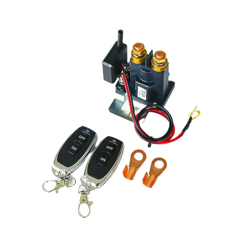 Battery Disconnect Switches Remote Control Power Switch 12V 200A Anti-Theft Remote Switchs Relay Fobs 2 keys for Auto Truck
Battery Disconnect Switches Remote Control Power Switch 12V 200A Anti-Theft Remote Switchs Relay Fobs 2 keys for Auto Truck
