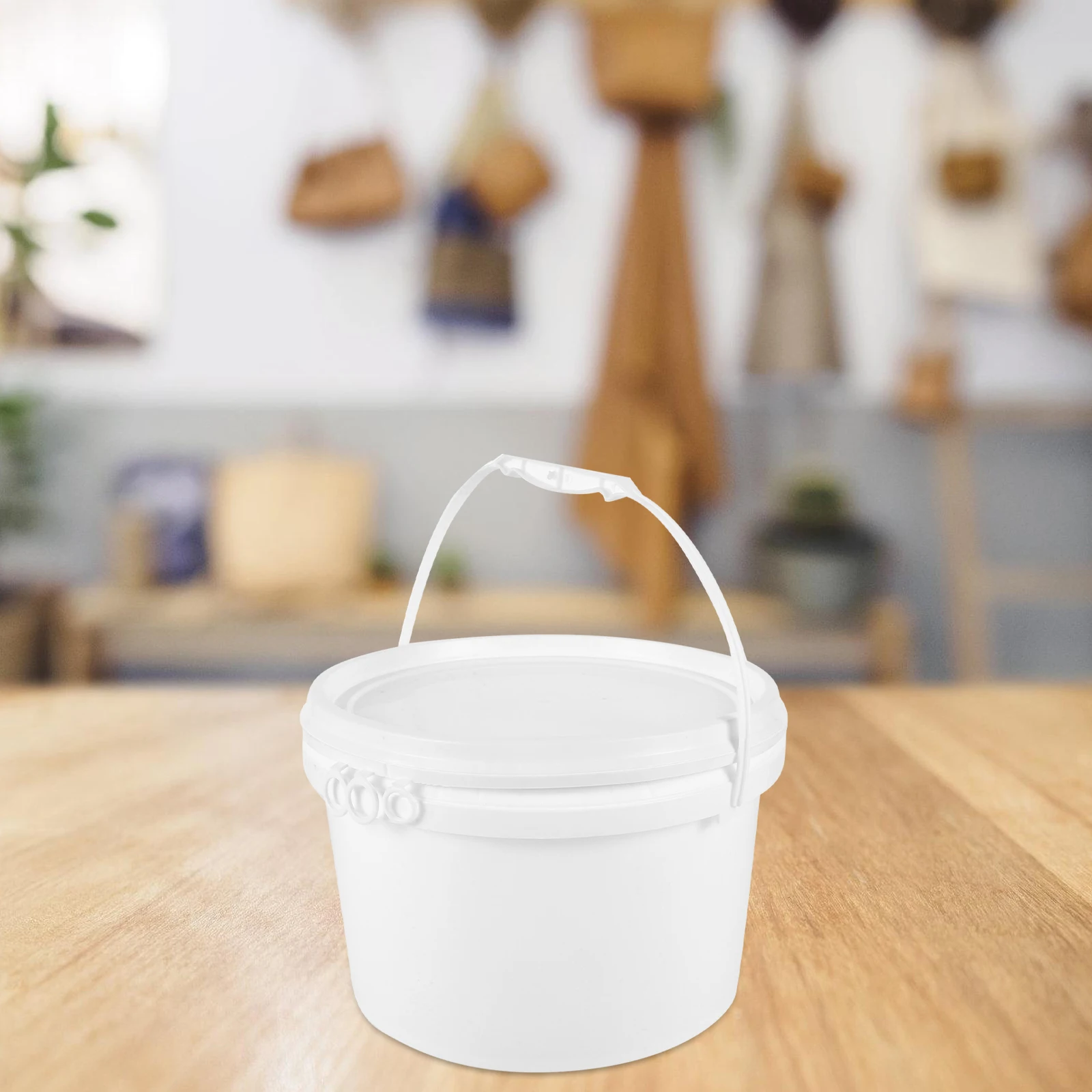Plastic Barrel Bucket Storage Bins Lids Sealing Container 5L White Small Pail H Home Sealed Plastic Household Bucket
Plastic Barrel Bucket Storage Bins Lids Sealing Container 5L White Small Pail H Home Sealed Plastic Household Bucket