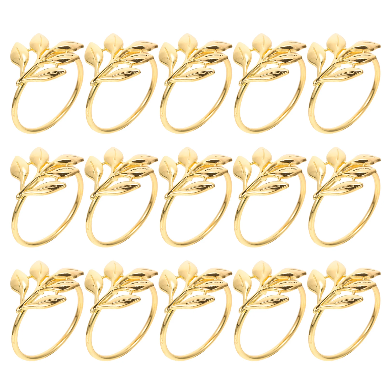 15pcs Leaf Napkin Rings Elegant Decorative Buckles Party Hotel Supplies Bright Stylish Maple Design Easy Storage
15pcs Leaf Napkin Rings Elegant Decorative Buckles Party Hotel Supplies Bright Stylish Maple Design Easy Storage
