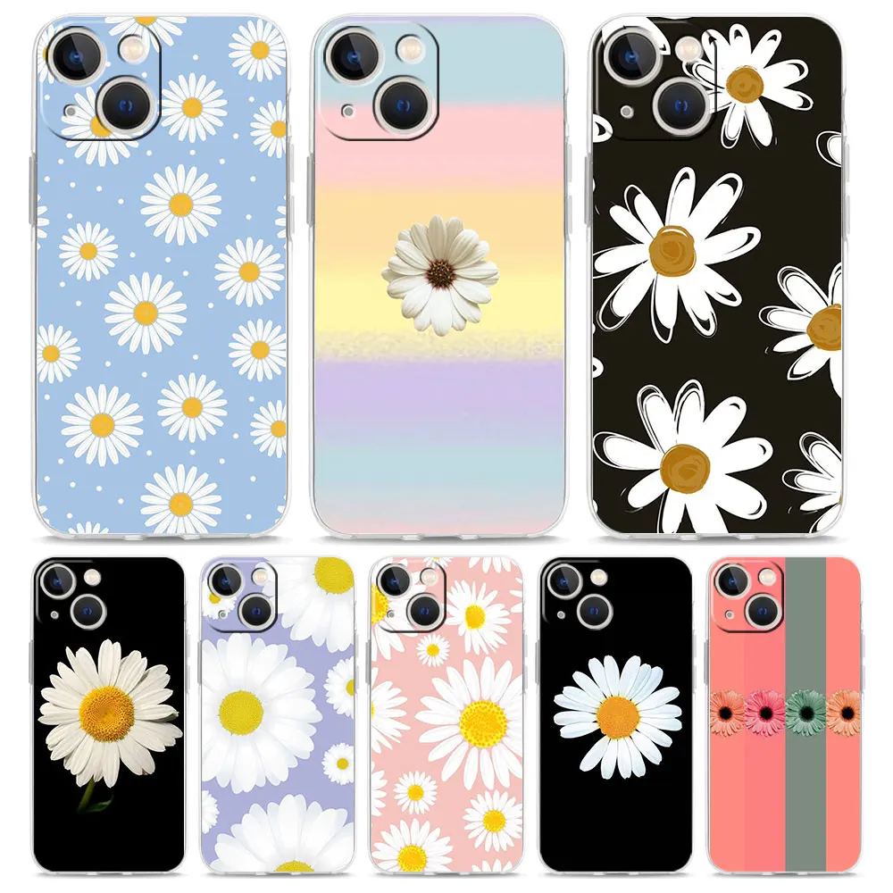Soft TPU Transparent Phone Case Cover for iPhone 17 16 15 14 13 12 11 Pro Max 17 Air 7 8 Plus Fashion Fresh Little Daisy Flower
Soft TPU Transparent Phone Case Cover for iPhone 17 16 15 14 13 12 11 Pro Max 17 Air 7 8 Plus Fashion Fresh Little Daisy Flower