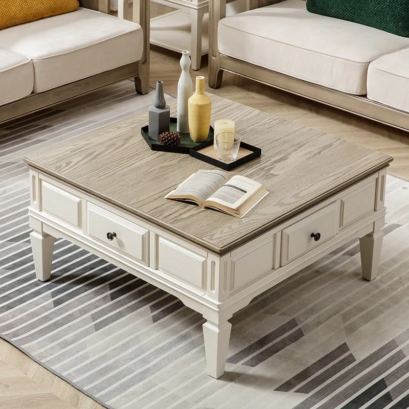 Square coffee table pure solid wood log furniture small apartment living room coffee table
Square coffee table pure solid wood log furniture small apartment living room coffee table