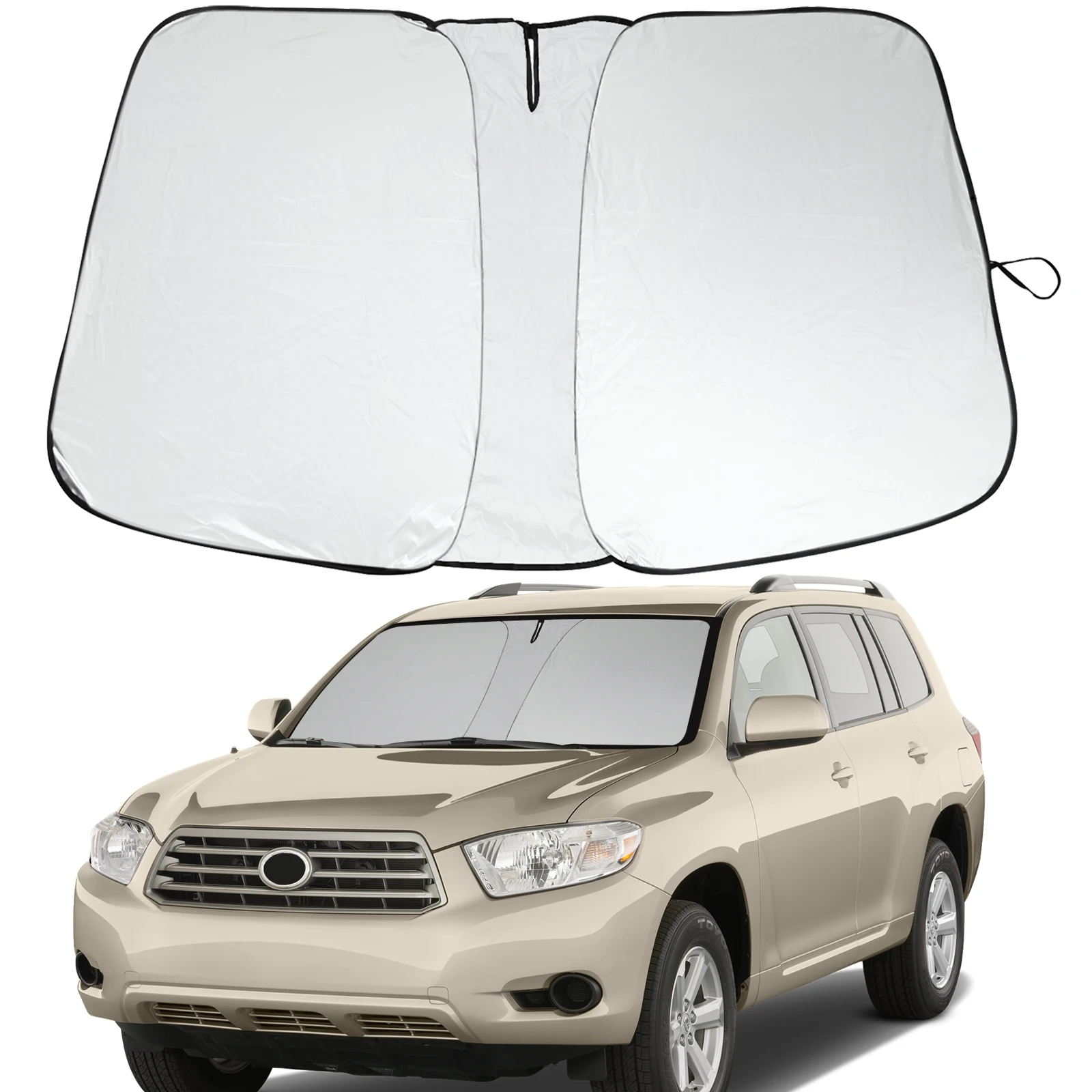 New Car Windshield Sunshade Cover for 2008-2013 Toyota Highlander Auto Front Window Sun Visor UV Protection Accessories
New Car Windshield Sunshade Cover for 2008-2013 Toyota Highlander Auto Front Window Sun Visor UV Protection Accessories
