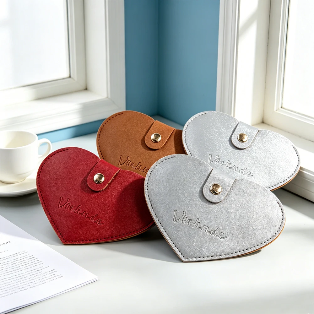50/100Pcs Customised PU Leather Heart Shape Jewelry Bag With Gold Snap 12x8cm Gift Organizer Box For Oil Earrings Rings Necklace
50/100Pcs Customised PU Leather Heart Shape Jewelry Bag With Gold Snap 12x8cm Gift Organizer Box For Oil Earrings Rings Necklace