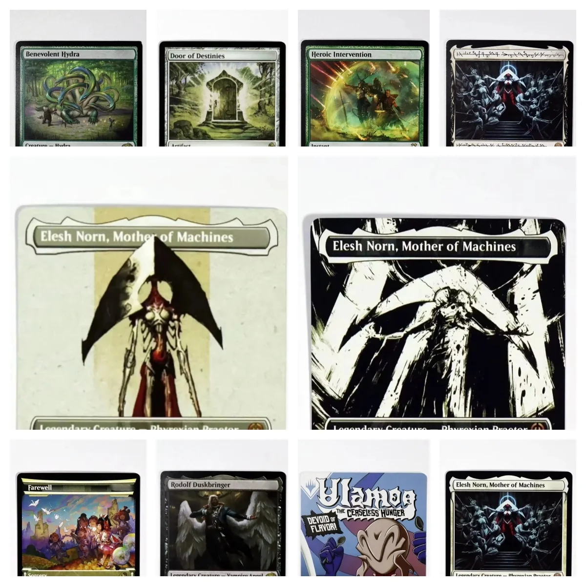 NP Holo1 Magical Proxys Game Black Top Quality Proxy Playing Cards Elesh Norn Ulamog Gathering Board Game Trading Cards Proxy
NP Holo1 Magical Proxys Game Black Top Quality Proxy Playing Cards Elesh Norn Ulamog Gathering Board Game Trading Cards Proxy