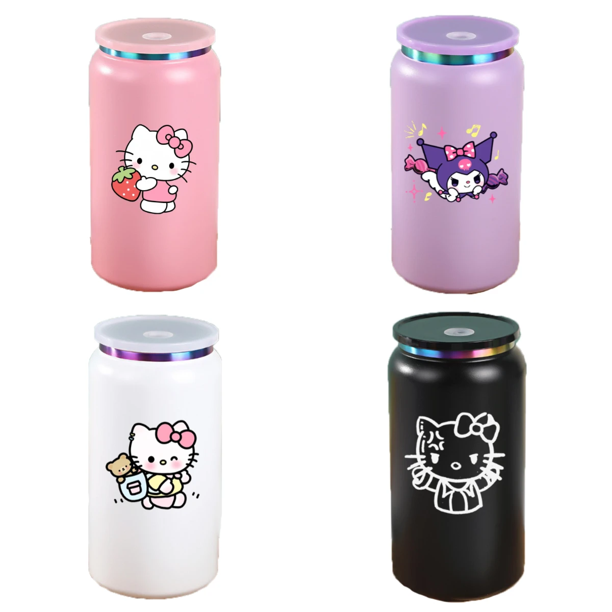 Hello Kitty милый мультяшный термос, чашка из нержавеющей стали 304, модный простой портативный стеклянный подарок для кофе и воды, студенческий подарок для женщин
Hello Kitty милый мультяшный термос, чашка из нержавеющей стали 304, модный простой портативный стеклянный подарок для кофе и воды, студенческий подарок для женщин