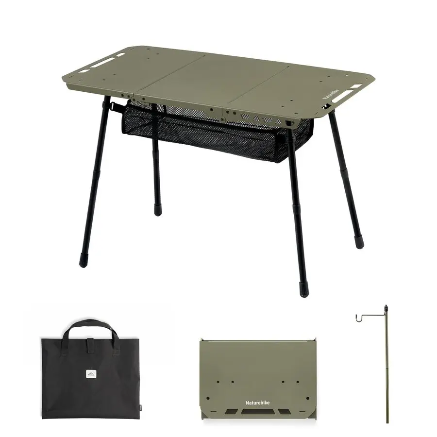 Tactical Camping Table with Adjustable Height, Collapsible Table Lightweight with Carry Bag for Camping, Travel expeditions, Hik
Tactical Camping Table with Adjustable Height, Collapsible Table Lightweight with Carry Bag for Camping, Travel expeditions, Hik