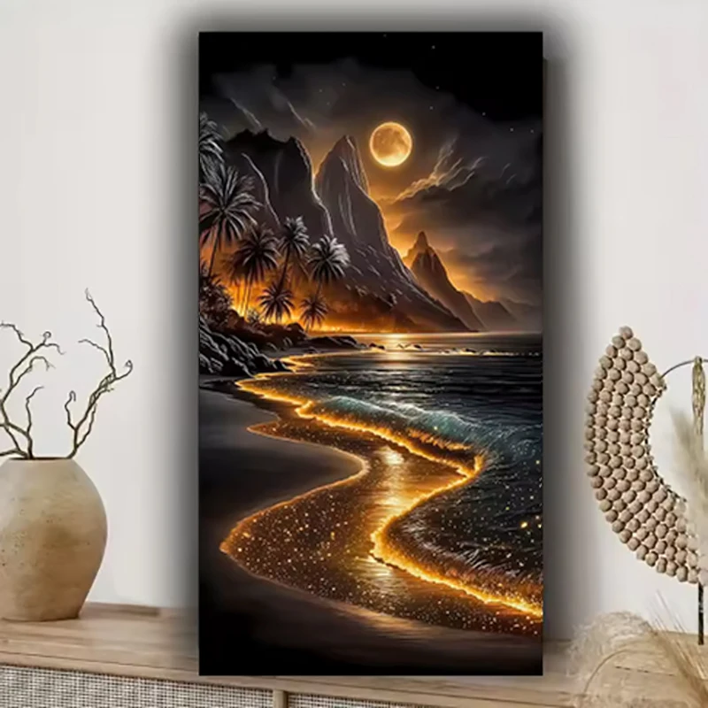 Золотой пляж 5D Diy Наборы алмазной живописи Ювелирные изделия Вышивка крестиком Алмазная художественная хрустальная мозаика Последний креативный домашний декор Подарок
Золотой пляж 5D Diy Наборы алмазной живописи Ювелирные изделия Вышивка крестиком Алмазная художественная хрустальная мозаика Последний креативный домашний декор Подарок