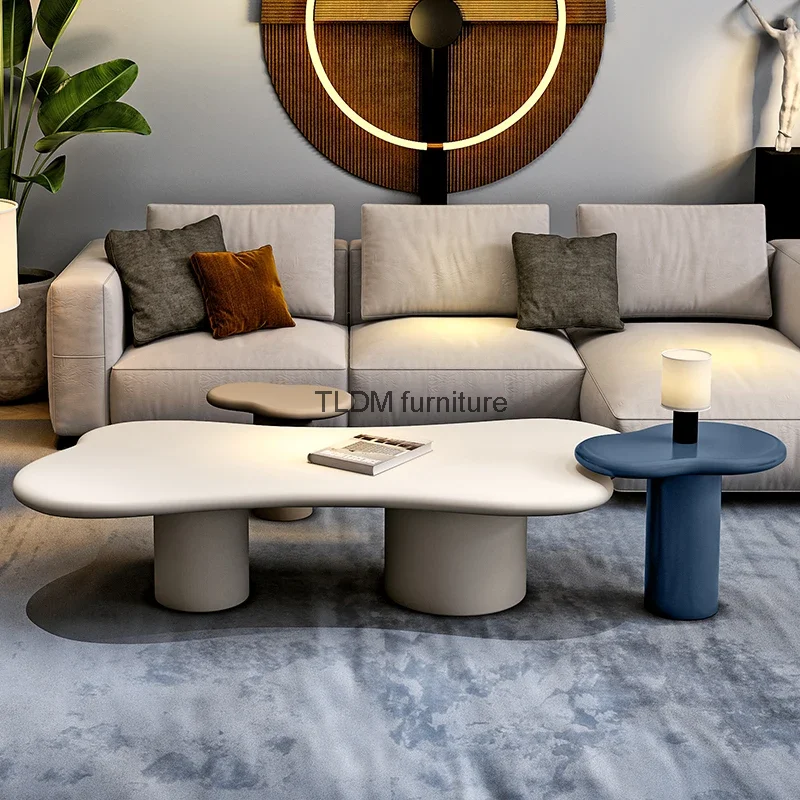 Luxury Coffee Table Nordic Cloud Living Room Center Table Japanese Designer Furniture Creative Side Table White Cream Style
Luxury Coffee Table Nordic Cloud Living Room Center Table Japanese Designer Furniture Creative Side Table White Cream Style