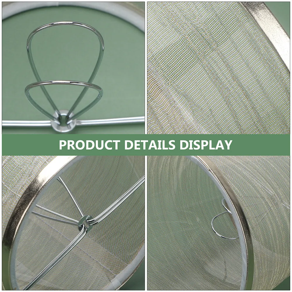 2Pcs Sturdy Lamp Shade Small Clip on Lamp Cover for Pointed Bulbs Table Desk Wall Light Replacement Lampshade Home Office Use
2Pcs Sturdy Lamp Shade Small Clip on Lamp Cover for Pointed Bulbs Table Desk Wall Light Replacement Lampshade Home Office Use