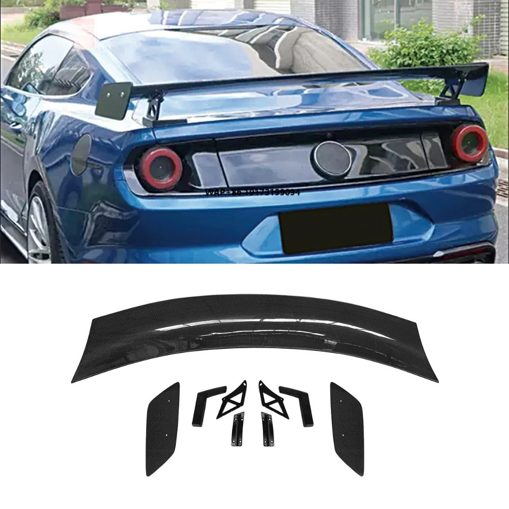 Mustang 2015-2021 GT500 Style Carbon Fiber Rear Spoiler Bumper Screw-On Universal Fitment Auto Parts
Mustang 2015-2021 GT500 Style Carbon Fiber Rear Spoiler Bumper Screw-On Universal Fitment Auto Parts