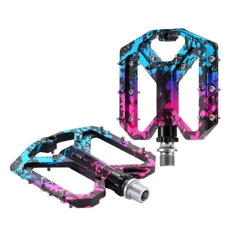 High-strength Non-slip Aluminuem Alloy Mountain Bike Pedals Platform Flat Sealed 3 Bearings Bicycle Pedals
High-strength Non-slip Aluminuem Alloy Mountain Bike Pedals Platform Flat Sealed 3 Bearings Bicycle Pedals