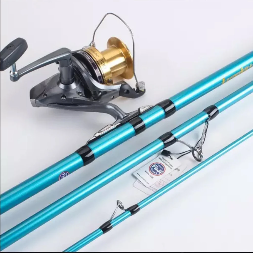High Carbon Fiber Big Game Fishing Rods 3 Section Fishing Rod Spinning Carbon 4.2m Surf Rod
High Carbon Fiber Big Game Fishing Rods 3 Section Fishing Rod Spinning Carbon 4.2m Surf Rod