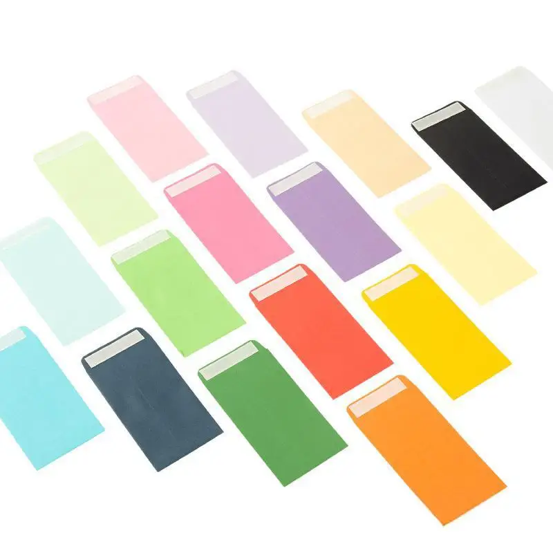 50PCS Colored Mini Envelopes For Wedding Self Adhesive Money Evenlopes Blank Kraft Paper Packaging Envelope Stationery Supplies
50PCS Colored Mini Envelopes For Wedding Self Adhesive Money Evenlopes Blank Kraft Paper Packaging Envelope Stationery Supplies
