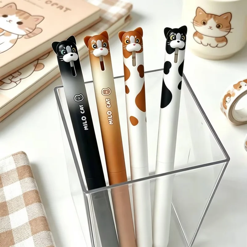 36pcs/lot Creative Cat Press Gel Pen Cute 0.5mm Neutral Pen School writing Supplies Promotional Gift
36pcs/lot Creative Cat Press Gel Pen Cute 0.5mm Neutral Pen School writing Supplies Promotional Gift