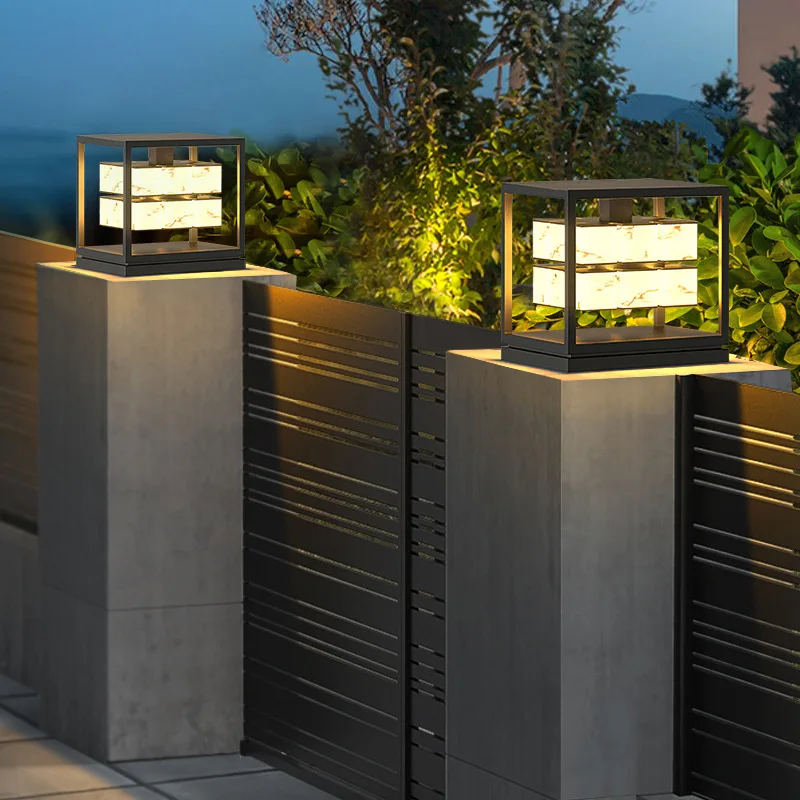 Solar column head lamp, new Chinese style courtyard lamp, waterproof outdoor villa wall column lamp, door post lamp
Solar column head lamp, new Chinese style courtyard lamp, waterproof outdoor villa wall column lamp, door post lamp